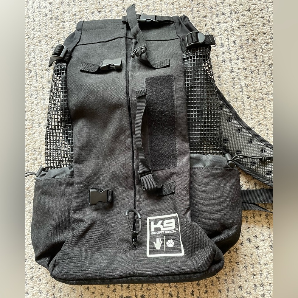 K9 sport sack pet carrier in black size small